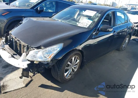 2009 Infiniti G37 Journey from USA, damaged, VIN JNKCV61E89M014521